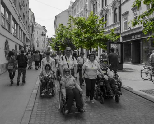 Passeggiata di gruppo